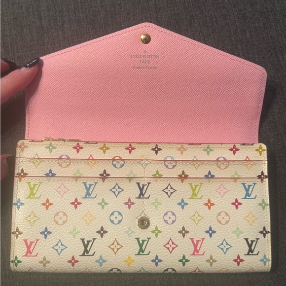 Louis Vuitton Multicolor White Wallet - full inclusion with authenticity card - Picture 3 of 8